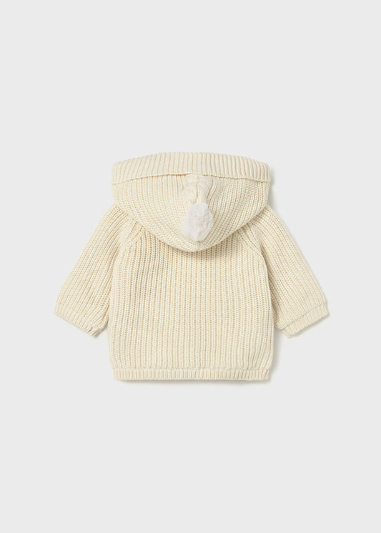 Cappottino in maglia con alamari