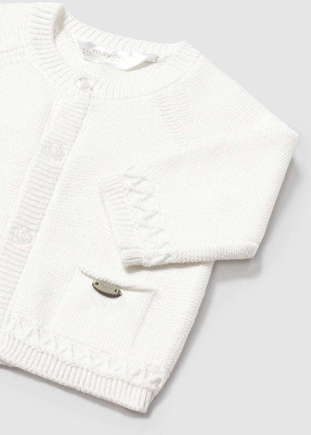 cardigan in tricot