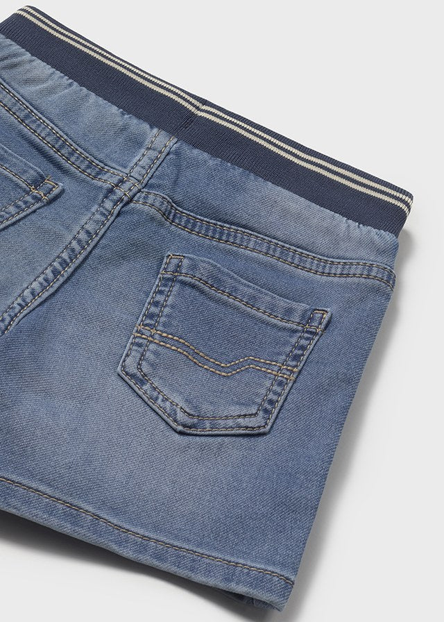 Bermuda in soft denim