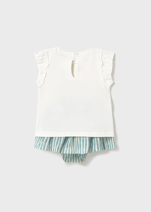 Completo t shirt e coulotte