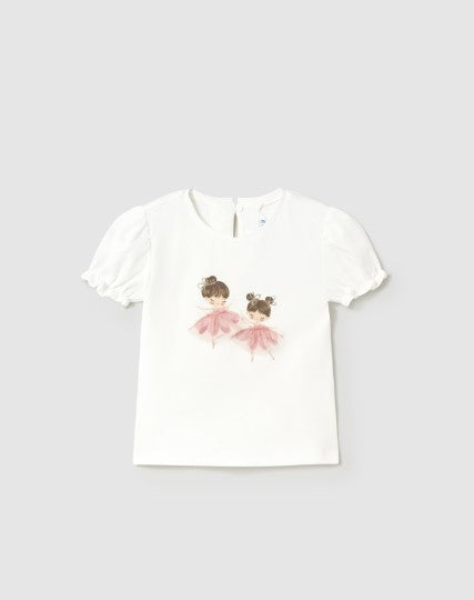 t shirt ballerine