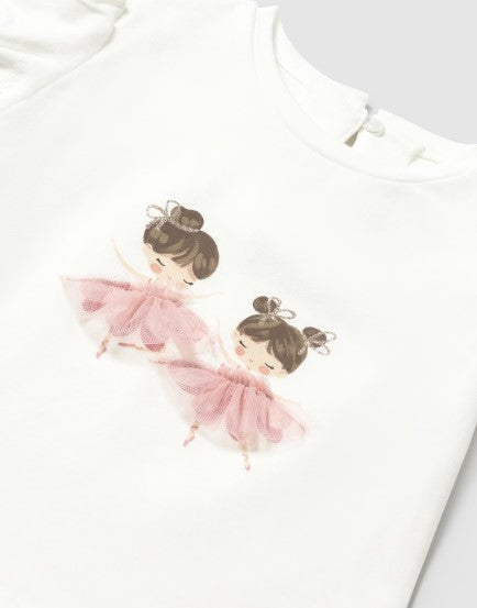 t shirt ballerine
