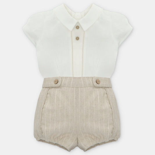 Completo pantaloncino con camicia