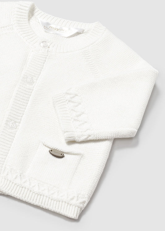 cardigan in tricot