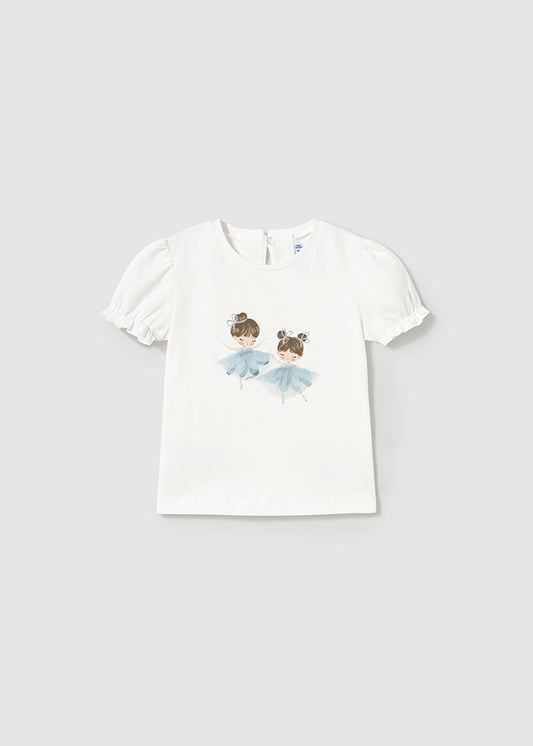 t shirt ballerine