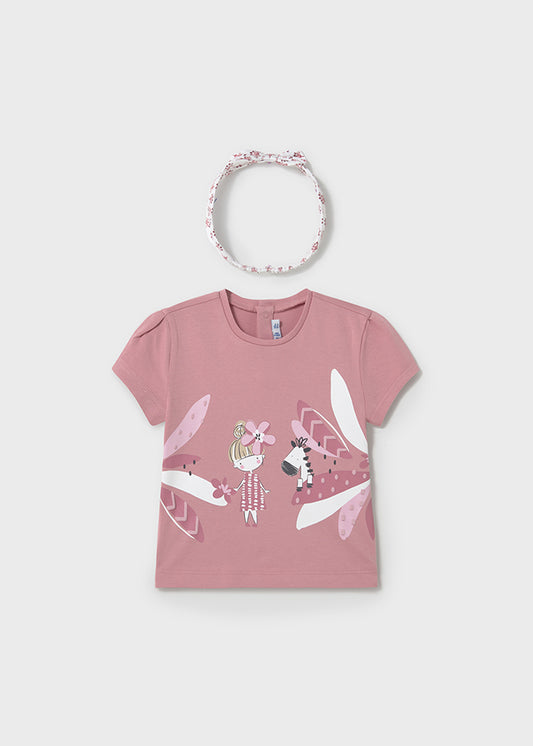 T shirt con fascetta