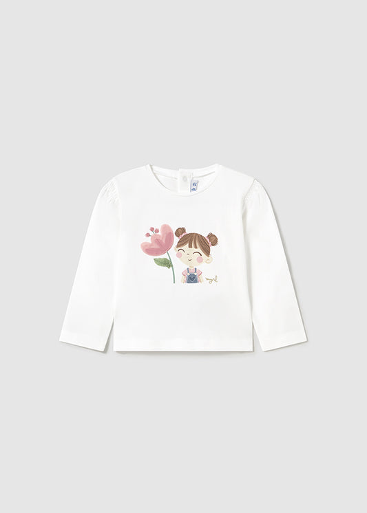 Shirt manica lunga in cotone