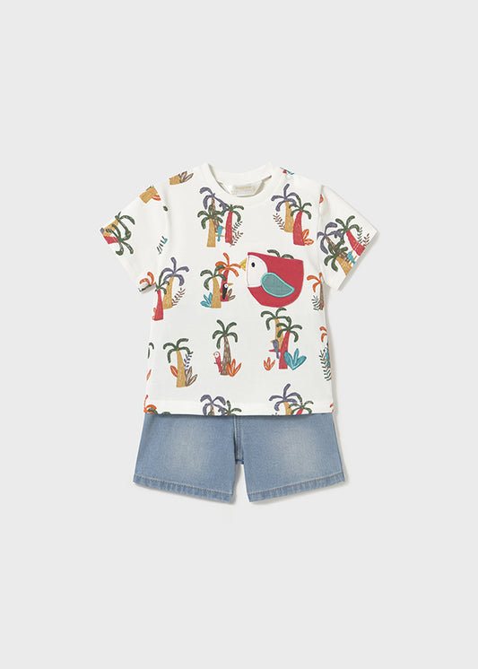 Completo shirt e pantaloncino