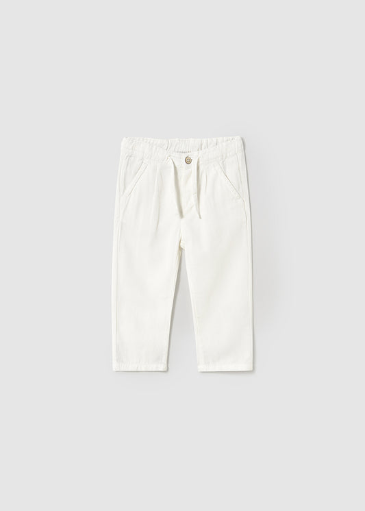 Pantalone lungo con coulisse