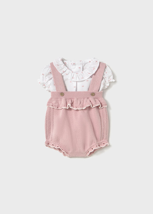 Salopette con camicina