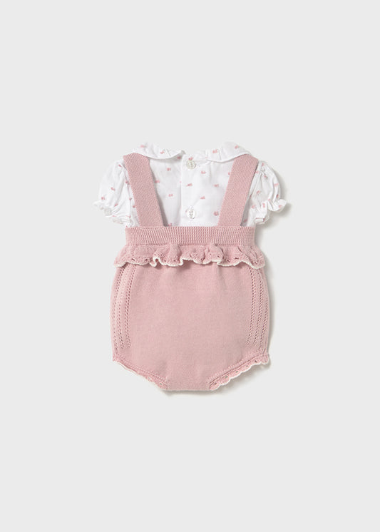 Salopette con camicina