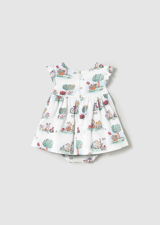 Abito in cotone fantasia
