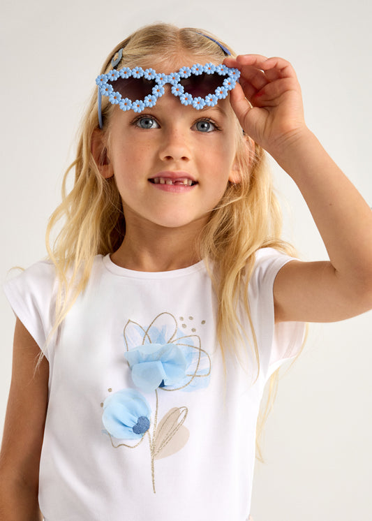 T-shirt fiori