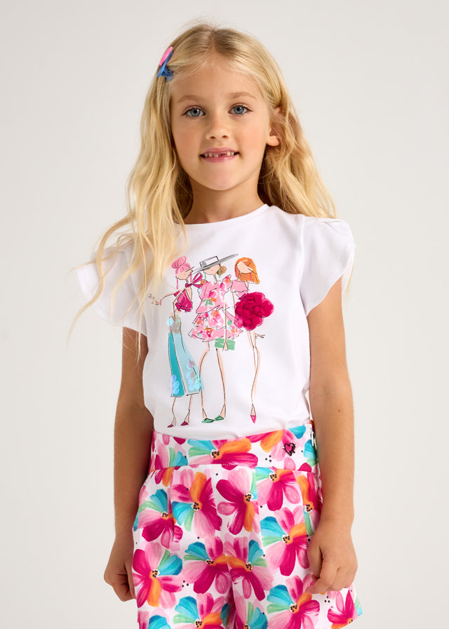 T-shirt con applicazioni