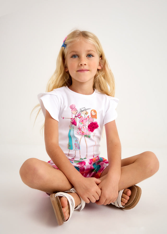 T-shirt con applicazioni