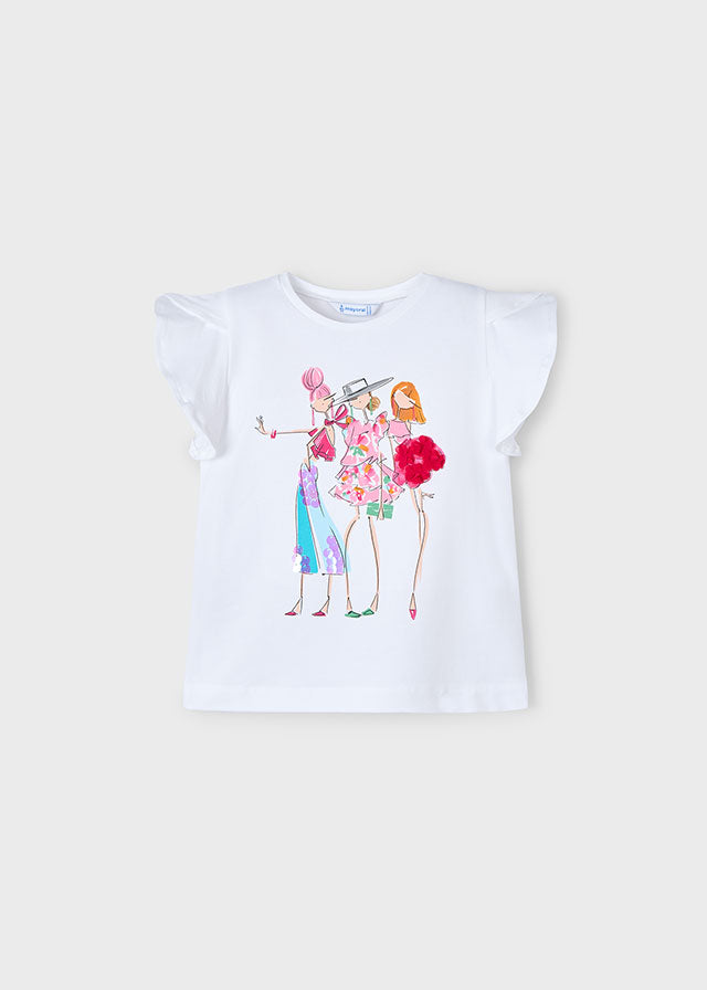 T-shirt con applicazioni