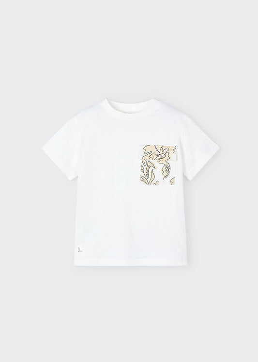 T-shirt con taschino