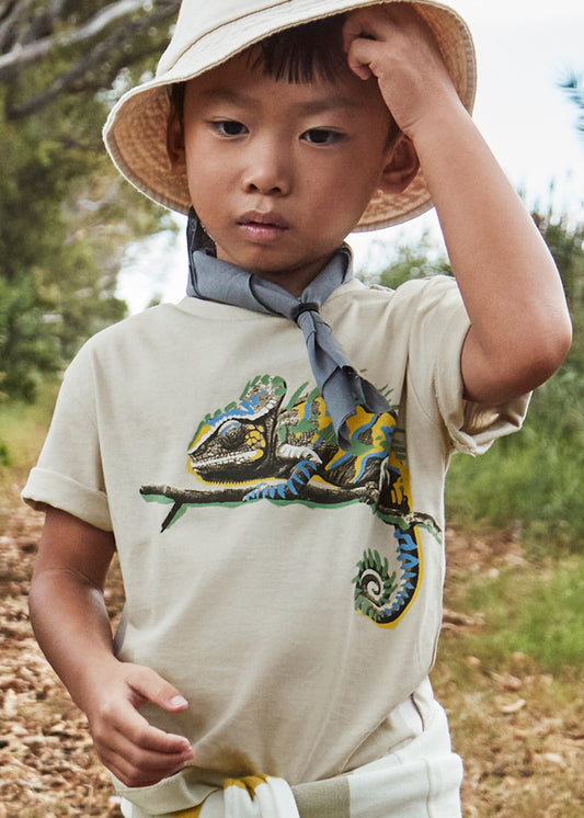 T-shirt camaleonte