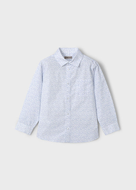 Camicia in cotone fantasia