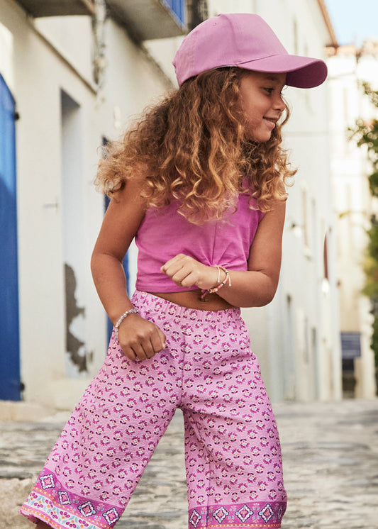 Completo pantalone lungo e top
