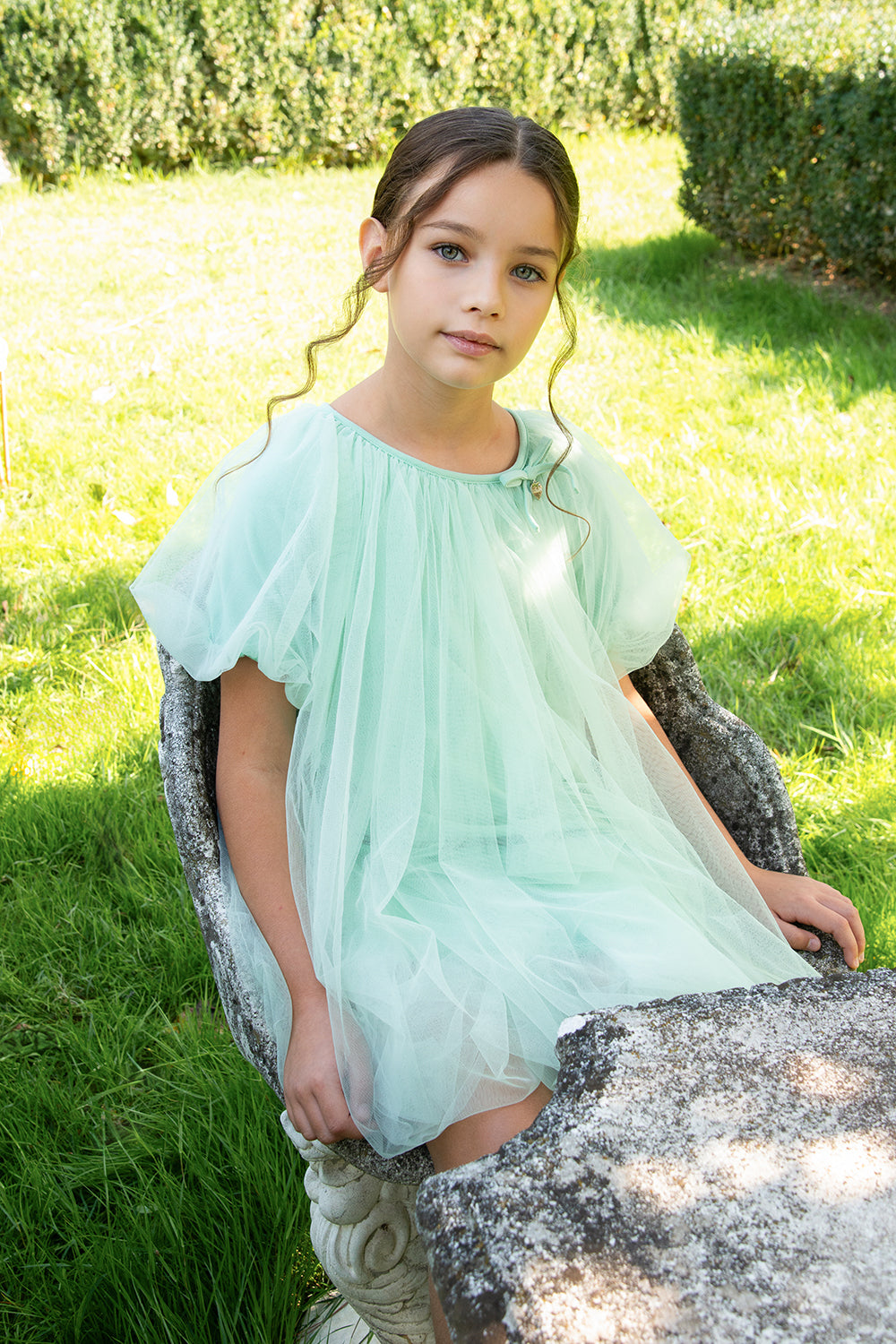 Abito a palloncino in tulle