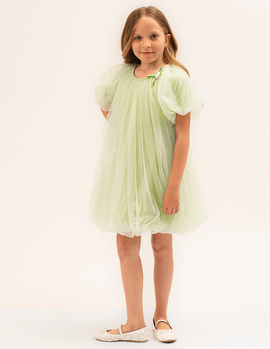 Abito a palloncino in tulle