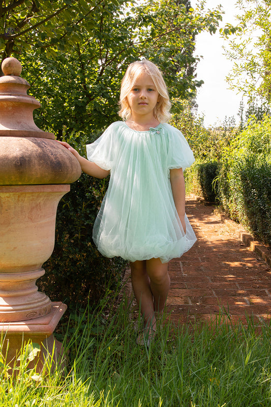 Abito a palloncino in tulle